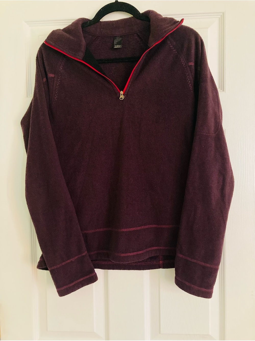 Prana Quarter Zip Pullover Sweater